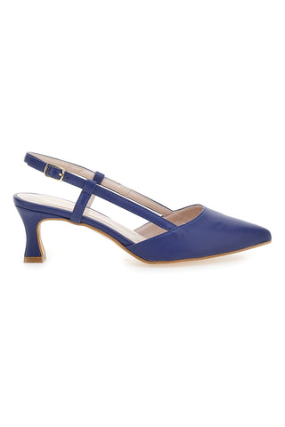 Décolleté Slingback Navy s srednjim peto PITTARELLO GLAM 3358