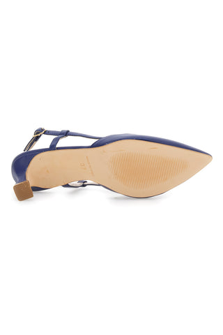 Décolleté Slingback Navy s srednjim peto PITTARELLO GLAM 3358