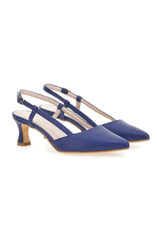 Décolleté Slingback Navy s srednjim peto PITTARELLO GLAM 3358