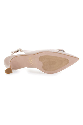 Décolleté Slingback Nude a Punta PITTARELLO P555
