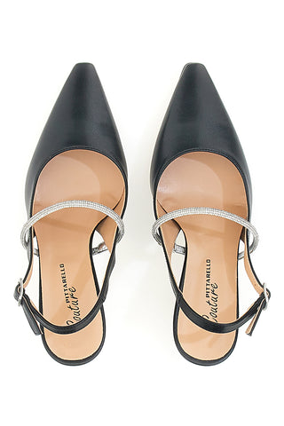Črni čevlji Made in Italy  PITTARELLO Couture 8309