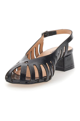 Črne čevlje s peto in zaprto konico PITTARELLO COUTURE 3906