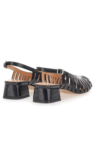 Črne čevlje s peto in zaprto konico PITTARELLO COUTURE 3906