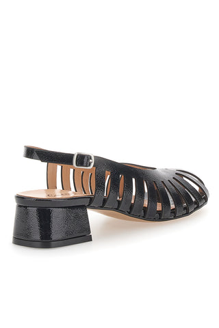 Črne čevlje s peto in zaprto konico PITTARELLO COUTURE 3906