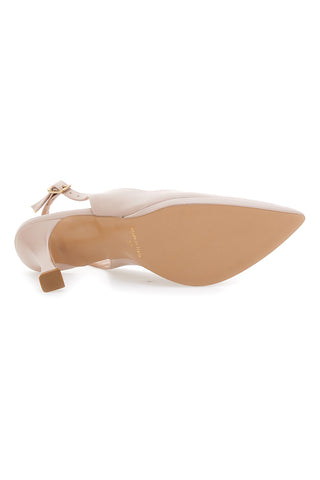 Nude čevlji z zaponko Slingback Made in Italy PITTARELLO Couture 1910