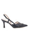 Črne čevlje z zaponko in peto PITTARELLO GLAM 3824 Made in Italy