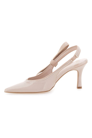 Décolleté Nude Con Fiocco e Tacco Pittarello Glam 3821, izdelani v Italiji