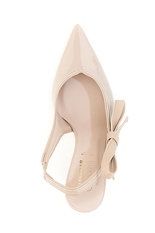 Décolleté Nude Con Fiocco e Tacco Pittarello Glam 3821, izdelani v Italiji