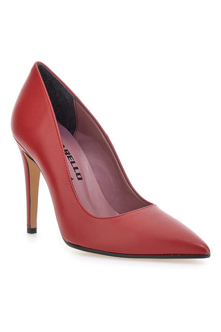 Rdeče čevlje z visokim peto in odprtim prstom Pittarello Glam 6509