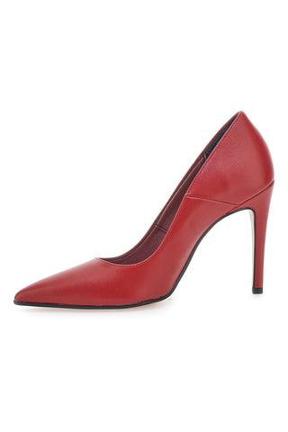 Rdeče čevlje z visokim peto in odprtim prstom Pittarello Glam 6509