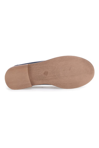 Modri mokasini z okrasnimi detajli Le Havre Paris KMD26W40