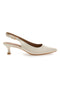 Décolleté Svetlo bež lakirani slingback s srednjim peto Mon dieu FDS246C