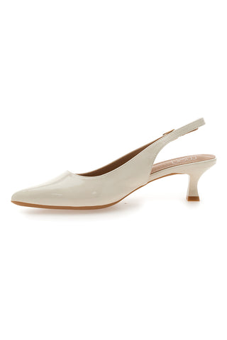Décolleté Svetlo bež lakirani slingback s srednjim peto Mon dieu FDS246C
