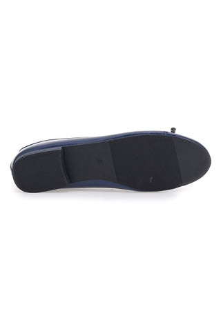 Modre balerinke z okrasnim pentljem The First IDE1070