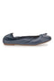 Modra balerina iz pravega usnja Pittarello Look 818005