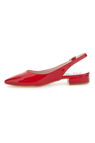 Bleščeče rdeče balerinke Made in Italy Pittarello Glam 3101