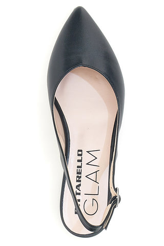Črne balerinke Made in Italy Pittarello Glam 3101