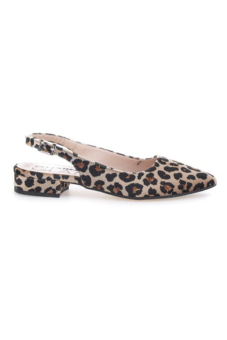 Ženske črpalke z leopardjim vzorcem in trakom Pittarello Glam 3883
