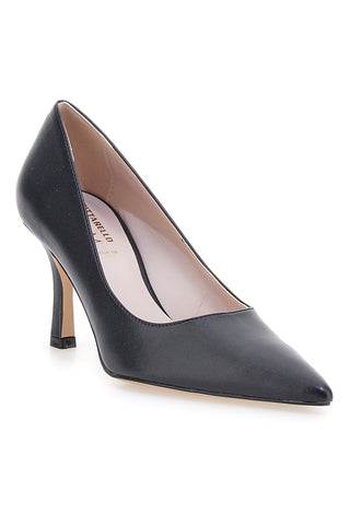 Črna črpalka s peto Pittarello Glam 3866