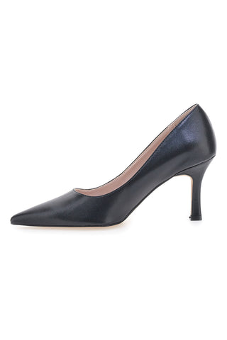 Črna črpalka s peto Pittarello Glam 3866