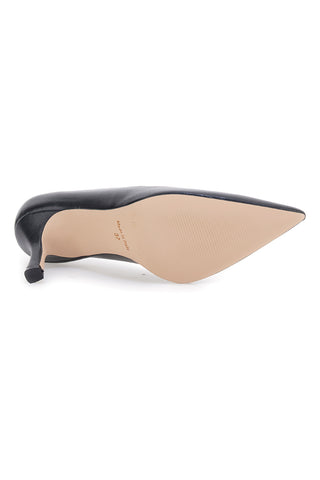Črna črpalka s peto Pittarello Glam 3866