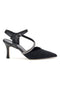 Črne črpalke z naramnicami Pittarello couture 65302