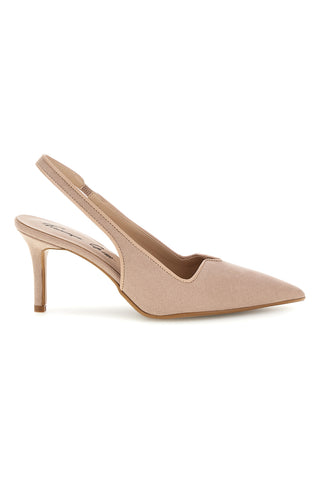 Décolleté nude con cinturino slingback Lavorazione artigianale Made in Italy Francesca gritti P0701