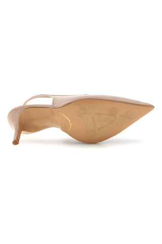 Décolleté nude con cinturino slingback Lavorazione artigianale Made in Italy Francesca gritti P0701