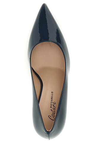 Modre lakaste črpalke Pittarello couture 6418