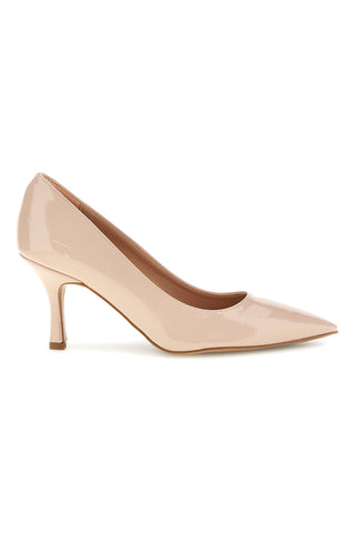 Décolleté nude in vernice Pittarello couture 6418