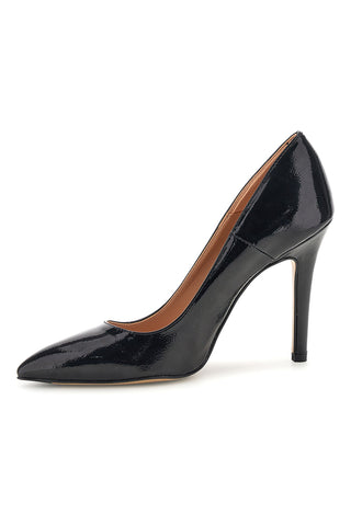 Črne lakaste črpalke Pittarello couture 3401