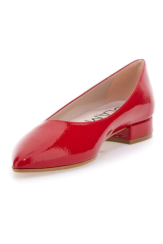 Rdeče balerinke s konicami Pittarello Glam 3890