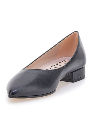 Črna balerina s točkami Pittarello Glam 3890
