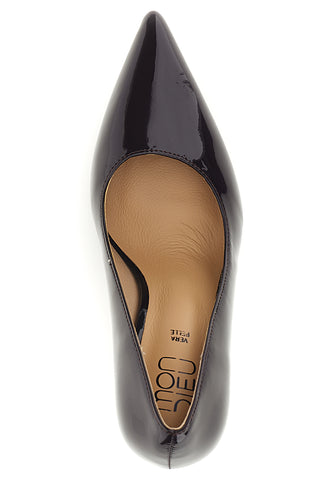 Decollete Bordeaux in Effetto Vernice con Tacco Alto Mon dieu 1926H36