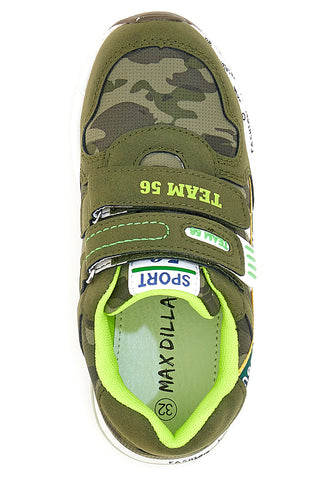 Max Dillan 13549 Vojaško zeleni športni copati