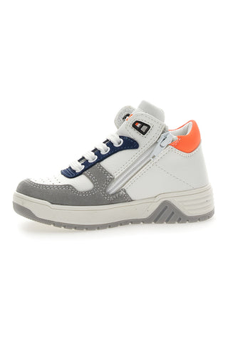 Visoke športne copate Ace 13142 White blue orange