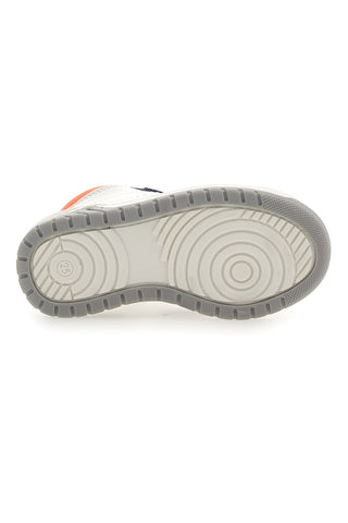 Visoke športne copate Ace 13142 White blue orange