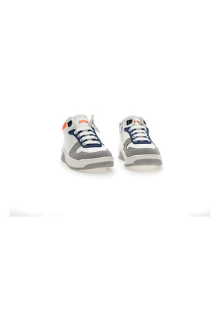 Visoke športne copate Ace 13142 White blue orange