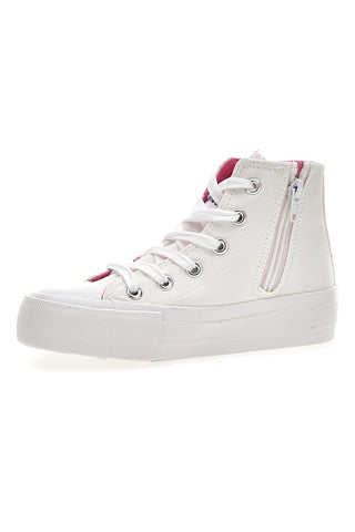 Charlotte 7901 Superge Mid Cut White