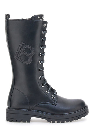 Črni škornji Laura Biagiotti 7602