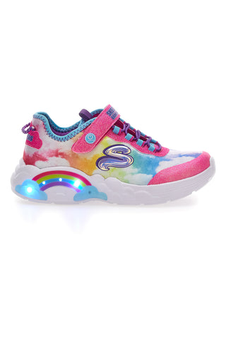 Superge z lučkami Skechers Rainbow Racer večbarvne