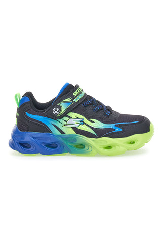 3MSKECHERS 400103 ČRNA/LIME