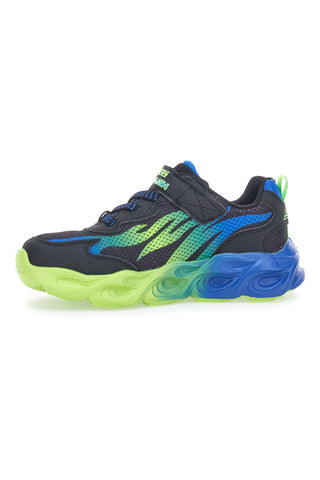 3MSKECHERS 400103 ČRNA/LIME