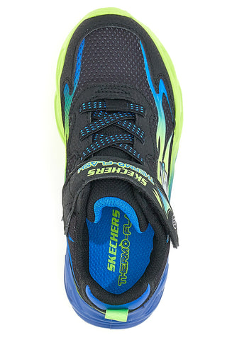 3MSKECHERS 400103 ČRNA/LIME