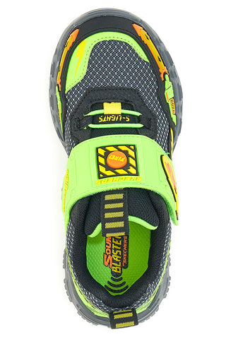 Črni športni copati Skechers Sound Blasters s svetlobnimi in zvočnimi učinki