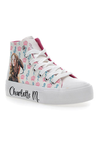 Superge srednjega kroja Charlotte 7901 White