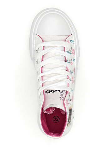 Superge srednjega kroja Charlotte 7901 White
