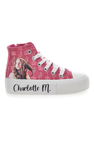 Platnene superge Charlotte 7901 Fuksija