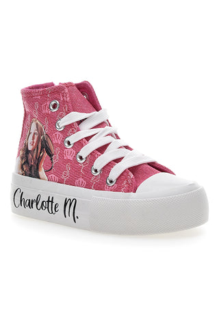 Platnene superge Charlotte 7901 Fuksija