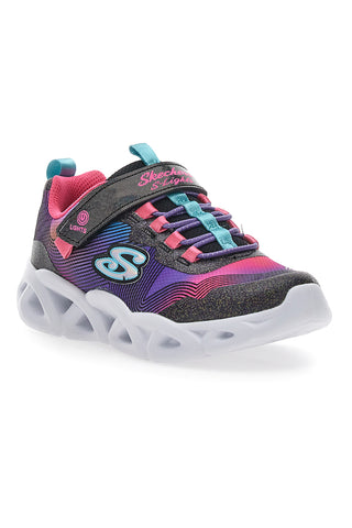 Superge z lučkami Skechers Twist Bright 2.0 Črna-Fuksija